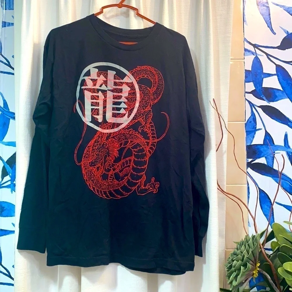 Men’s Ripple Junction Dragonball Z Long Sleeve T-Shirt Size Medium